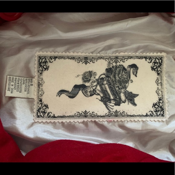 Small Red Forever Audrey Coat - Picture 3 of 5